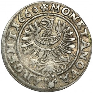 Silesia, Duchy of Liegnitz-Brieg-Wohlau, Georg III, 3 Kreuzer Brieg 1660 EW - UNLISTED