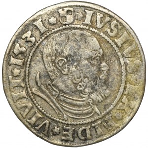 Prusy Książęce, Albrecht Hohenzollern, Grosz Królewiec 1531 - PRVS