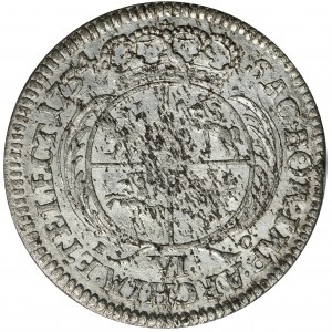 Augustus III of Poland, 6 Groschen Leipzig 1754 EC - UNLISTED