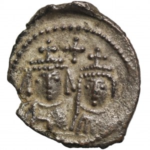 Byzantinisches Reich, Heraklius, Martina und Heraklius Konstantin, 1/2 Silikva