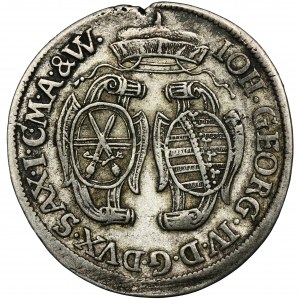 Deutschland, Sachsen, Johann Georg IV, 1/12 Taler Leipzig 1693