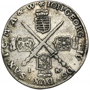 Deutschland, Sachsen, Johann Georg IV., 1/12 Taler Dresden 1692