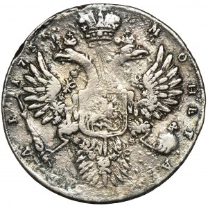 Russia, Anna, Rouble Moscow 1731