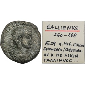 Rome Provincial, Cilicia, Gallienus, AE - ex. Awianowicz