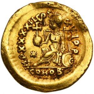 Roman Imperial, Theodosius II, Solidus