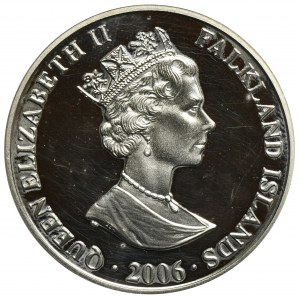 Falklandinseln, 1 Krone 2006 Horace Nelson