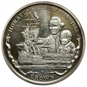 Falkland Islands, 1 Crown 2006 Horatio Nelson