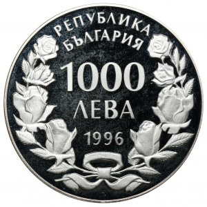 Bulgarien, 1.000 Lev 1996 Segelschulschiff Kaliakra