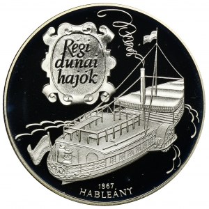 Hungary, 1.000 Forints 1995 Steamship Hableány