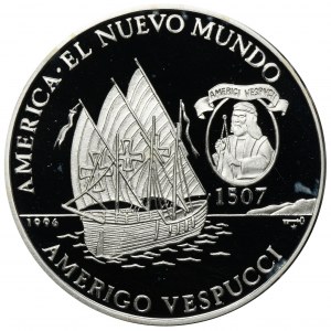 Cuba, 10 Pesos 1996 Amerigo Vespucci