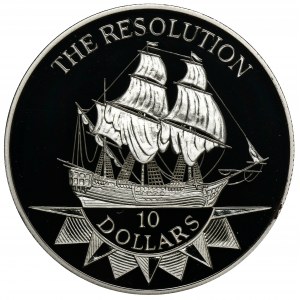 Niue, 10 Dollars 1992 The Resolution