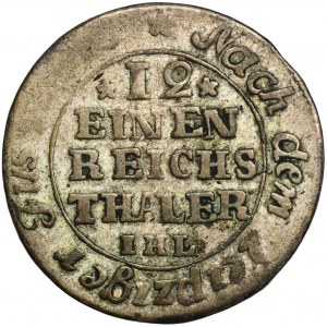 Pommerania, Swedish rule, Adolf Friedrich, 1/12 Thaler Stralsund 1763 IHL