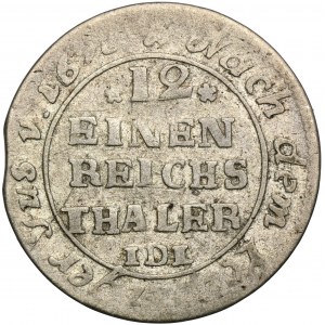 Pommern, Herrschaft von Schweden, Adolf Friedrich, Dwugrosz (1/12 Taler) Pfeile 1763 IDL