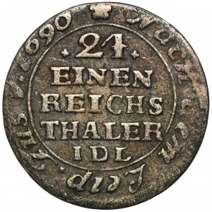Pommern, Schwedische Herrschaft, Adolf Friedrich, 1/24 Taler Pfeile 1763 IDL