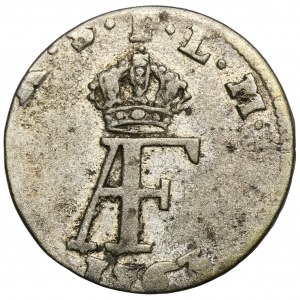 Pommern, Schwedische Herrschaft, Adolf Friedrich, 1/48 Taler von Pfeilen 1763 IDL