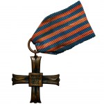 Krzyż Monte Cassino z legitymacją - 6 Pułk Pancerny „Dzieci Lwowskich”