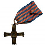 Monte Cassino Cross with ID card - 6th Armored Regiment Children of Lviv