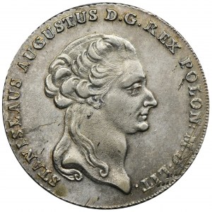 Poniatowski, Thaler 6 zloty Warsaw 1795