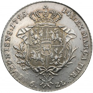 Poniatowski, 6 Zloty-Taler Warschau 1795 - FRÜH