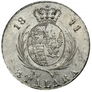 Duchy of Warsaw, 1/3 Thaler Warsaw 1813 IS