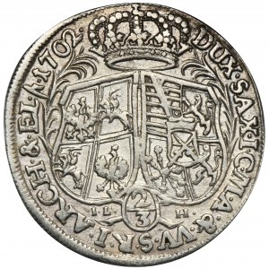 Augustus II the Strong, 2/3 Thaler Dresden 1702 ILH