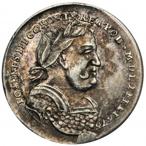 John III Sobieski, Coronation token 1676