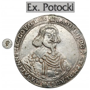 Ladislaus IV Vasa, Thaler Elbing 1636 - VERY RARE, ex. Potocki