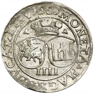 Zygmunt II August, Czworak Wilno 1568 - LI/LITV