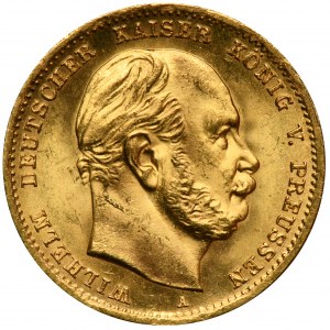 Deutschland, Königreich Preußen, Wilhelm I., 10 Mark Berlin 1873 A