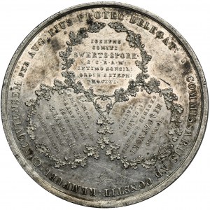 Freie Stadt Krakau, Drei Kommissare Medaille 1818 - RARE