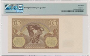 10 złotych 1940 - N. - London Counterfeit - PMG 63 EPQ