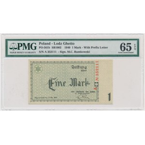 1 Mark 1940 - A - 6 digit series - PMG 65 EPQ