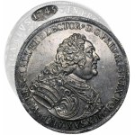 Augustus III of Poland, Vicariate Thaler Dresden 1745 - NGC MS62 - RARE