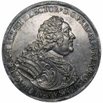 August III Sas, Vikar Taler Dresden 1745 - NGC MS62 - RARE