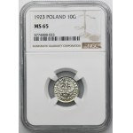 10 pennies 1923 - NGC MS65