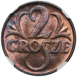 2 pennies 1933 - NGC MS65 RB