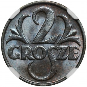 2 grosze 1934 - NGC MS65 BN