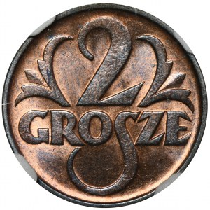 2 pennies 1935 - NGC MS65 RD