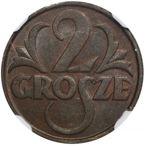 2 grosze 1931 - NGC MS65 BN