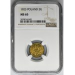 2 Pfennige 1923 - NGC MS65