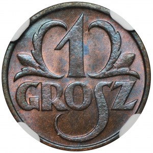 1 Pfennig 1930 - NGC MS65 BN