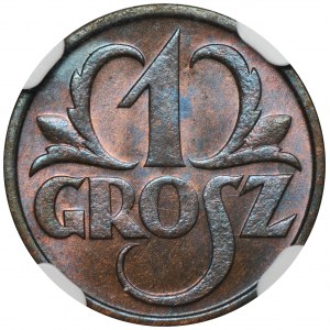 1 penny 1930 - NGC MS65 BN