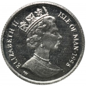 Isle of Man, Elizabeth II, 1 Krone 1998 - PLATIN, 1/25 oz.