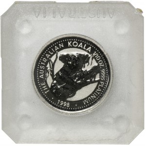 Australia, Elżbieta II, 15 Dolarów 1998 - PLATYNA, 1/10 uncji