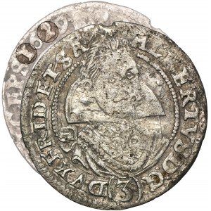 Silesia, Duchy of Sagan, Albrecht von Wallenstein, 3 Kreuzer Sagan 1629 - VERY RARE