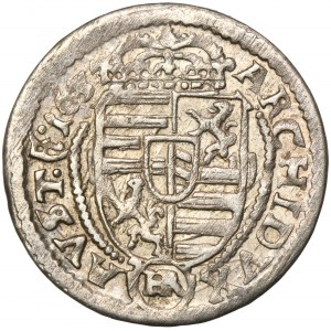Silesia, Habsburg rule, Ferdinand III, 3 Kreuzer Glatz 1631 HR
