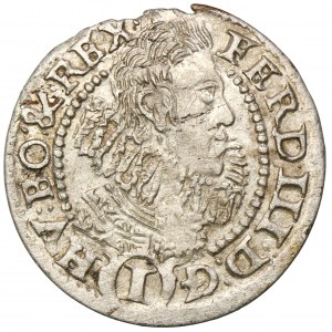 Silesia, Habsburg rule, Ferdinand III, 1 Kreuzer Glatz 1630 PH