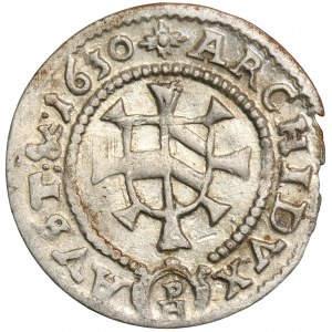 Silesia, Habsburg rule, Ferdinand III, 1 Kreuzer Glatz 1630 PH