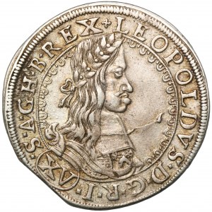 Österreich, Leopold I., 15 Krajcars Wien 1662 CA