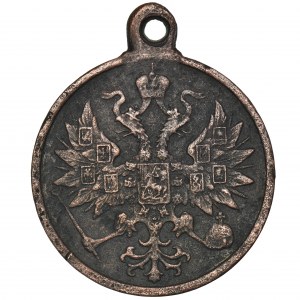 Russland, Alexander II., Medaille für die Niederschlagung des polnischen Aufstandes